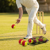 Cricket Swing Ball with half rubber and half tennis ball construction