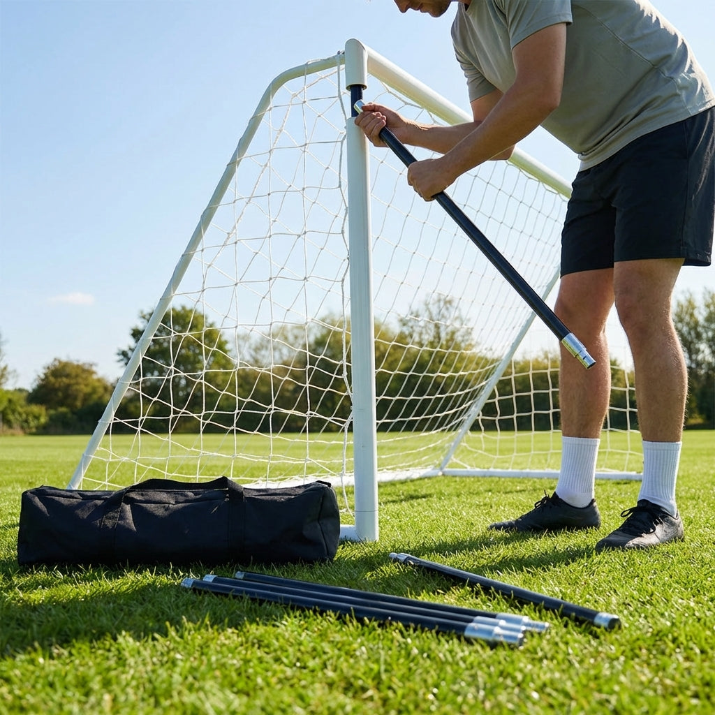 Fibreglass goal poles for ProFlex football goals