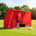 Portable team shelter in 10 colours with steel frame for sports events