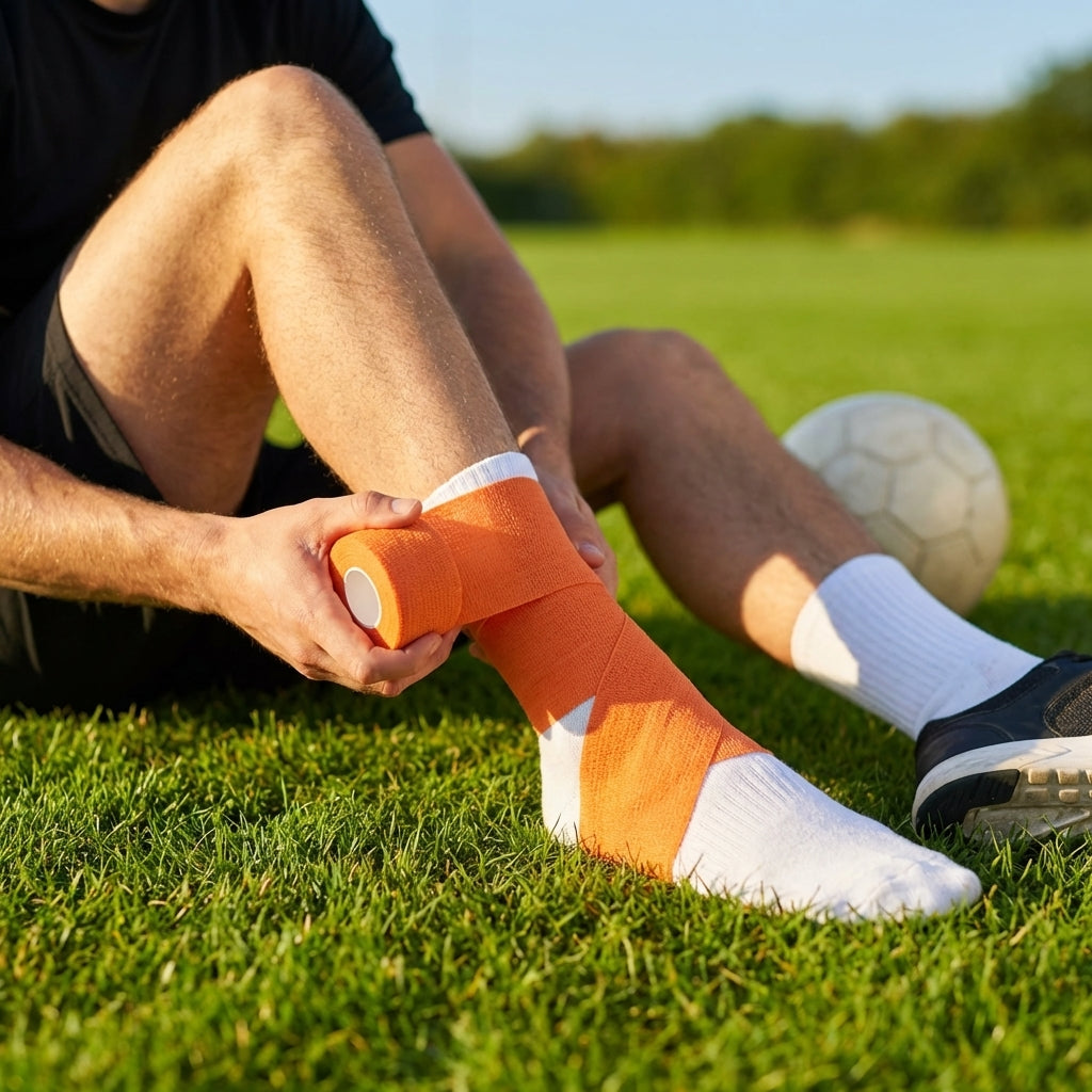 Cohesive Bandage Tape – Multi Sizes/Colours – Latex-based, Sweat-resistant – Sports & Injury Support