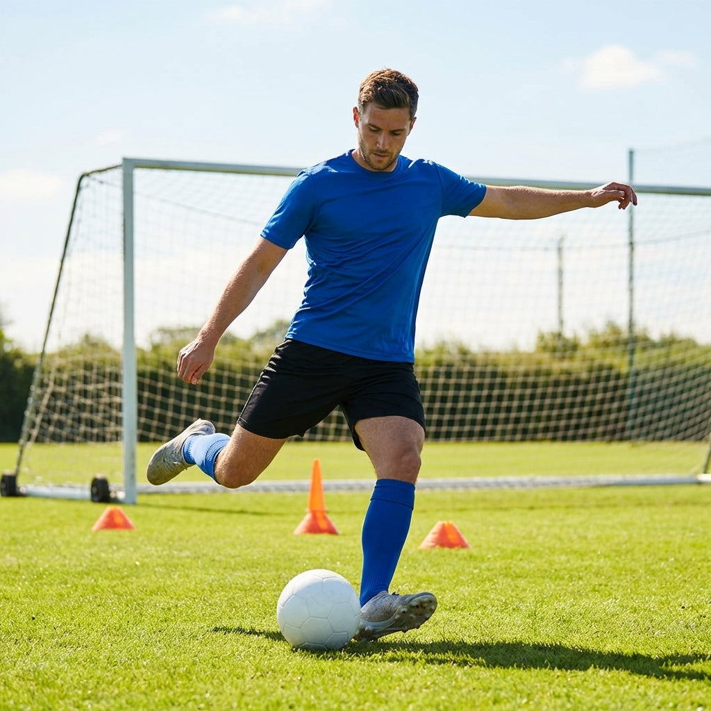 Men's classic football shirt in various colours and sizes
