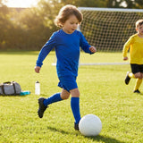 Kids' Long Sleeve Football Kit with Geometric Design