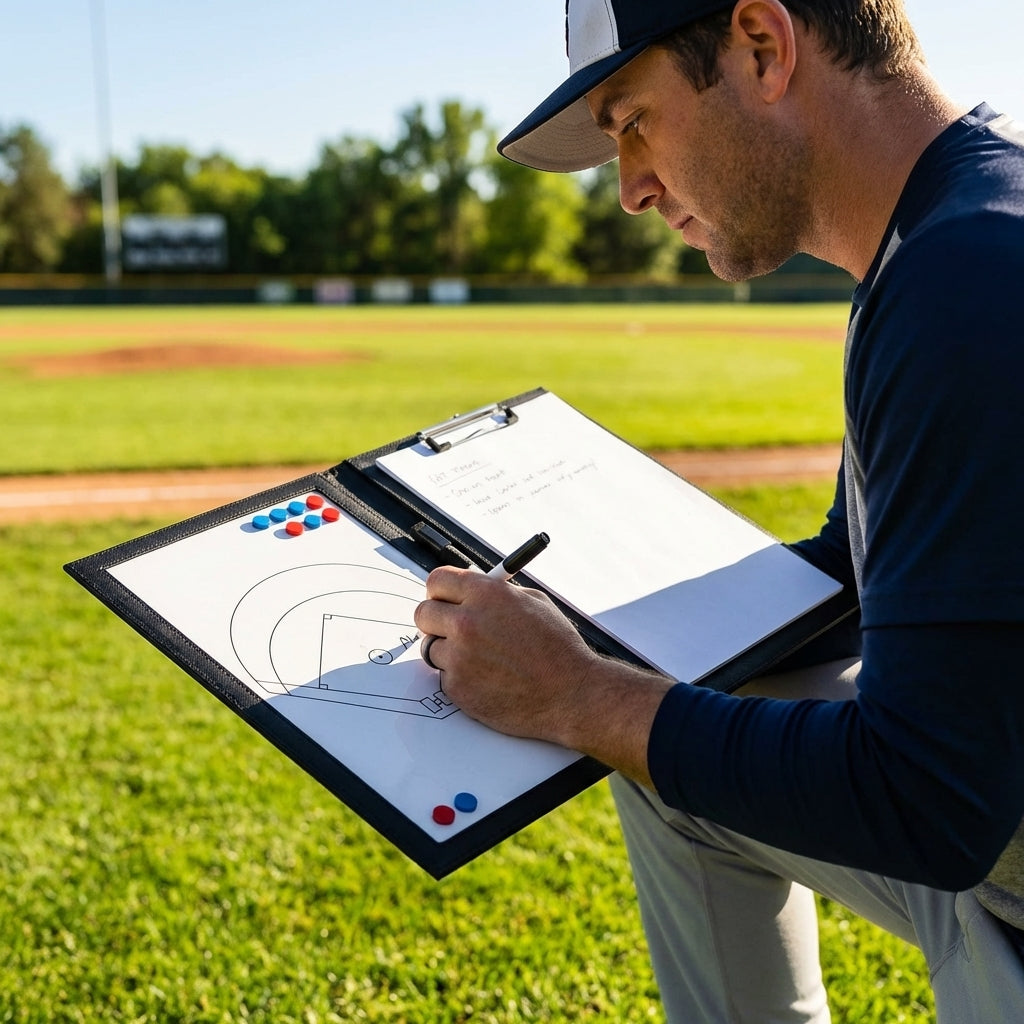 A4 Sport Coaching Folder – PVC – Weatherproof Tactics Board – Indoor/Outdoor