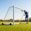 Aluminium Freestanding Football Goal 16 x 6ft for Youth Matches