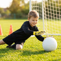 Kids Goalkeeper Shirt in Fluorescent Colours for Football