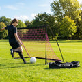 Aluminium Folding Football Goal in various sizes and colours, ideal for training and matches