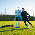 Football training mannequins made from shatterproof PVC, 6ft tall