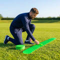 Mini flat disc markers in assorted colours for indoor and outdoor training
