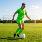 Women's Short Sleeve Football Shirt in vibrant colours