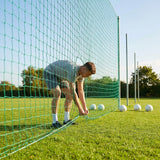 Football Ball Stop Netting in use at a sports centre