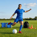 Women's Football Kit with Geometric Print Jersey