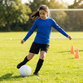 Junior girls' base layer long sleeve top in various colours