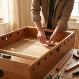 Table football spare parts, including legs and rods