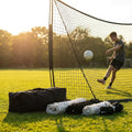 Black replacement sports nets made from HDPP twine for garden and sports use