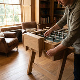 Table football spare parts, including legs and rods