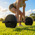 Rubber Barbell Weights with cast iron core for gym and home use