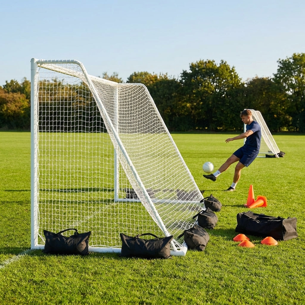 Freestanding Gaelic and Hurling Goal with Aluminium Frame