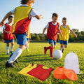Reversible training bibs in various colours for sports teams