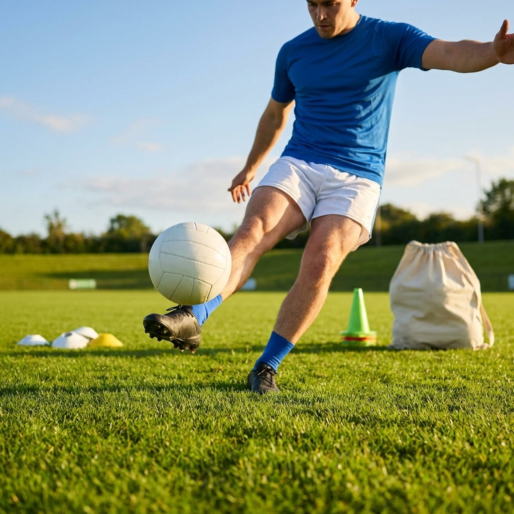 GAA Gaelic Football with high-grade rubber for matches