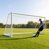 Aluminium Freestanding Football Goal 16 x 6ft for Youth Matches