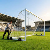 24x8ft professional aluminium football goal