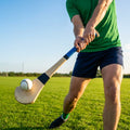 Ash Hurling Stick with custom grip colours, ideal for indoor and outdoor sports