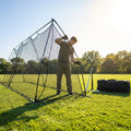 Batting Cage Connector Kit made of galvanized steel for baseball training