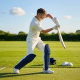 Colourful cricket batting pads in cotton and cane for short-form cricket