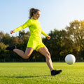 Polyester Football Shorts in multiple colours and sizes, perfect for athletes