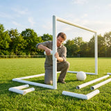 Replacement corners and connectors for football goals
