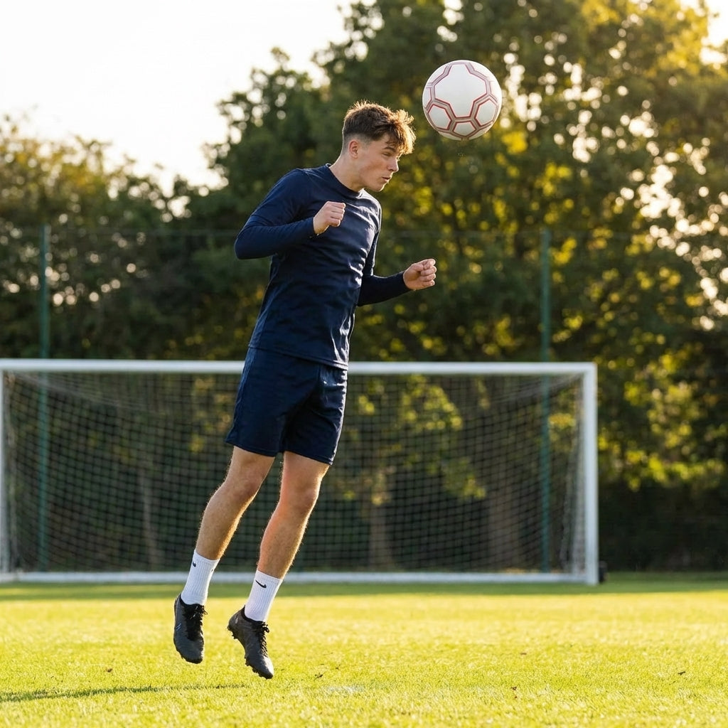 Lightweight football with EVA foam for heading practice