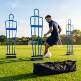 Football training mannequins made from shatterproof PVC, 6ft tall