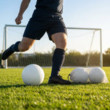 Lightweight training footballs with EVA foam casing in sizes 3, 4, and 5