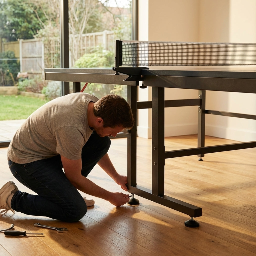 Table Tennis Table Replacement Parts, featuring durable steel and nylon components