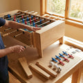 Table football spare parts, including legs and rods