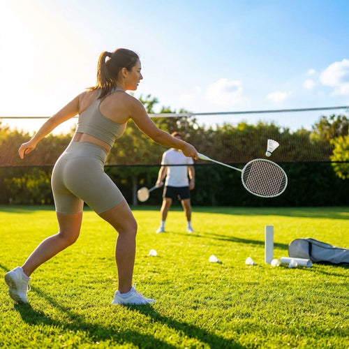Badminton Shuttlecocks – White/Yellow – Synthetic Cork Tip – Club & Recreational Use
