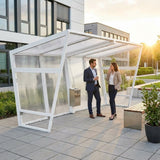 Heavy Duty Smoking Shelter with Aluminium Frame