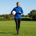 Women's full zip jacket in polyester for sports and leisure