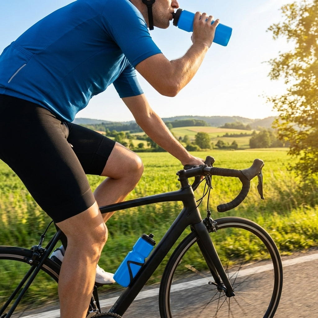 BPA-Free Cycling Water Bottle in various colours, 750ml capacity