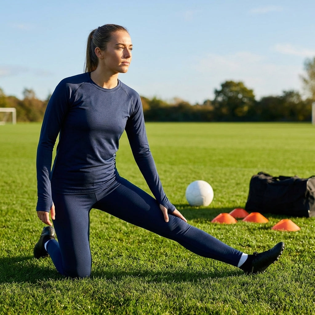 Women's compression leggings in various sizes and colours