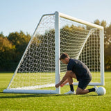 16 x 7ft replacement football goal nets in HDPE for football clubs