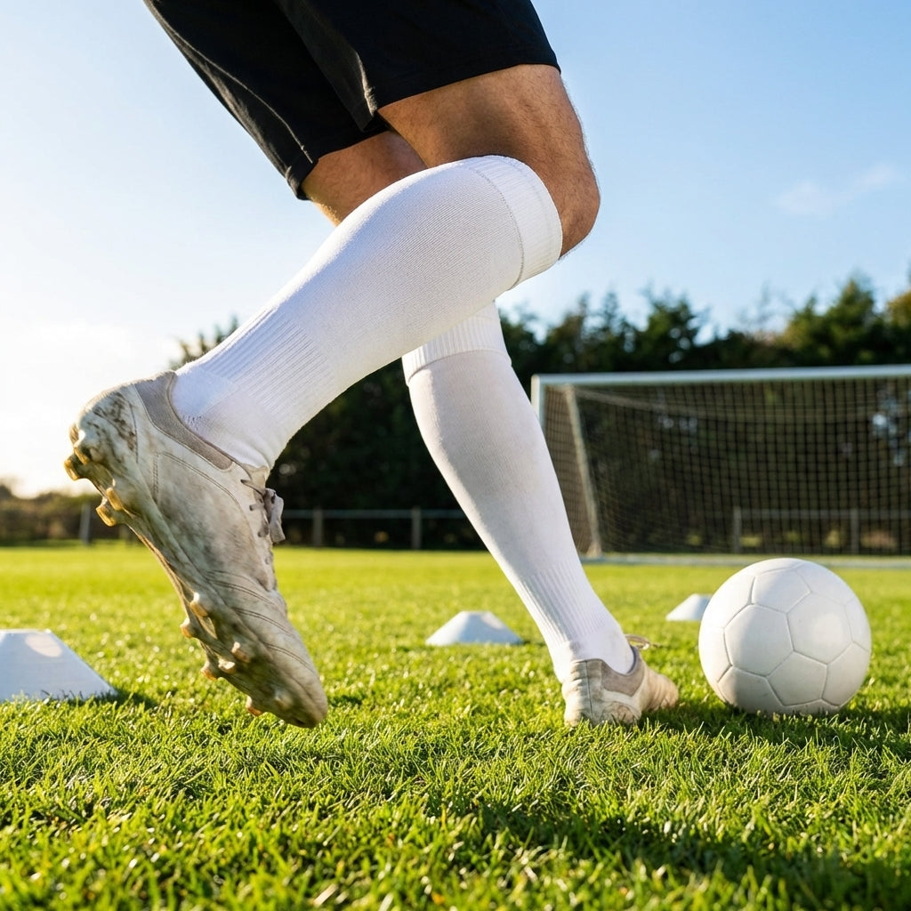 Knee-high football socks in multiple colours, ideal for sports use