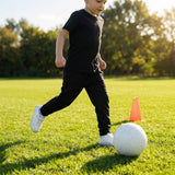 Junior tracksuit bottoms made from lightweight polyester