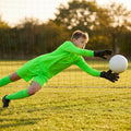 Kids Goalkeeper Shirt in Fluorescent Colours for Football