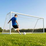 16x6ft aluminium football goal for youth matches