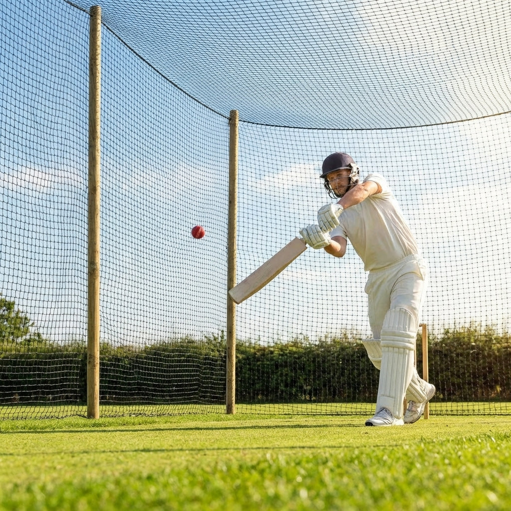 Custom size cricket netting made from HDPP material