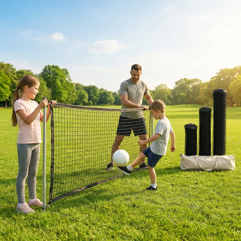 Custom size multi-sport netting, HDPP material