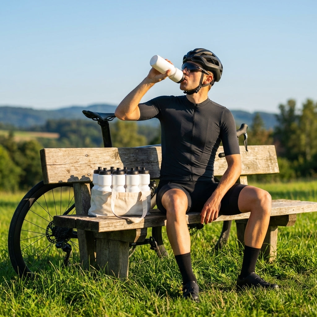 BPA-Free Cycling Water Bottle in various colours, 750ml capacity