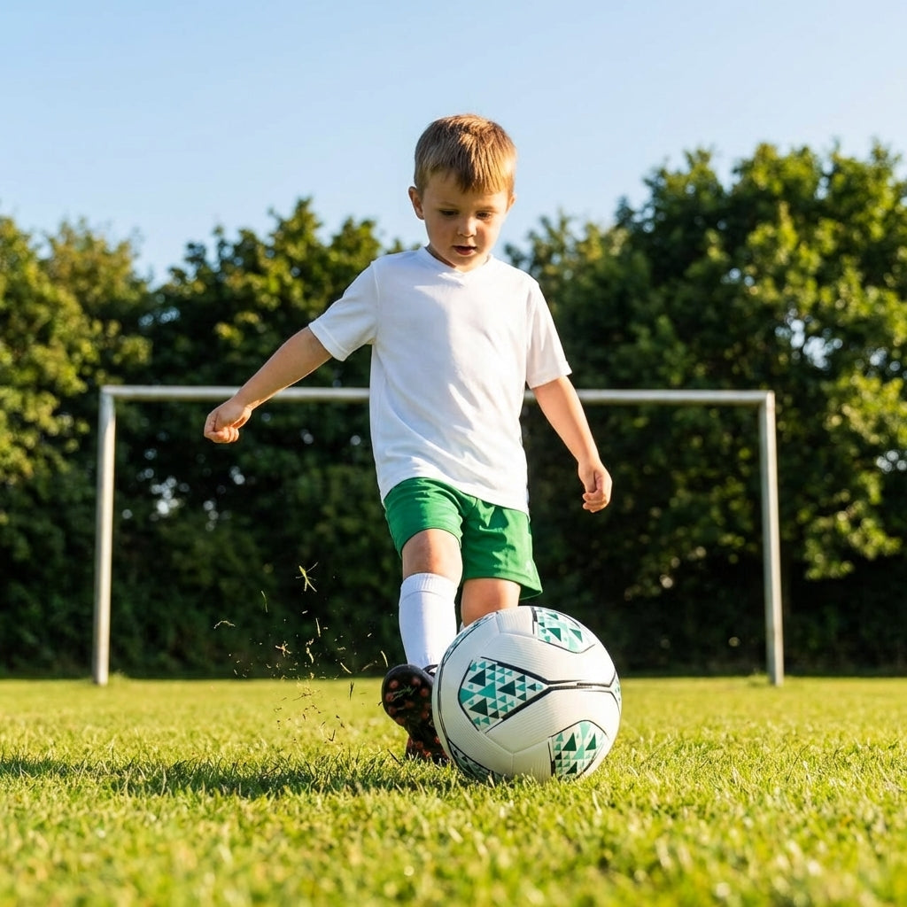 Multi-colour football designed for training and matches