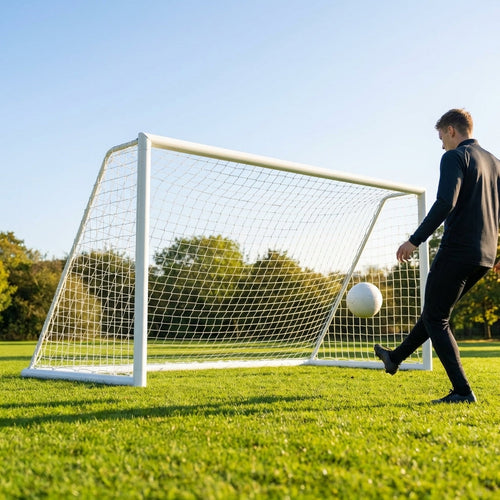 Freestanding Football Goal – 12ft x 6ft – Aluminium – Youth Matches